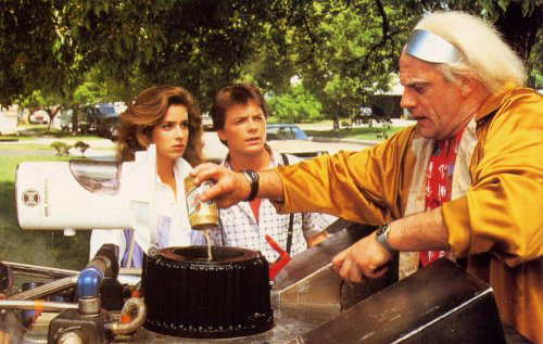 Refueling-doc-brown-trash-back-to-the-fu