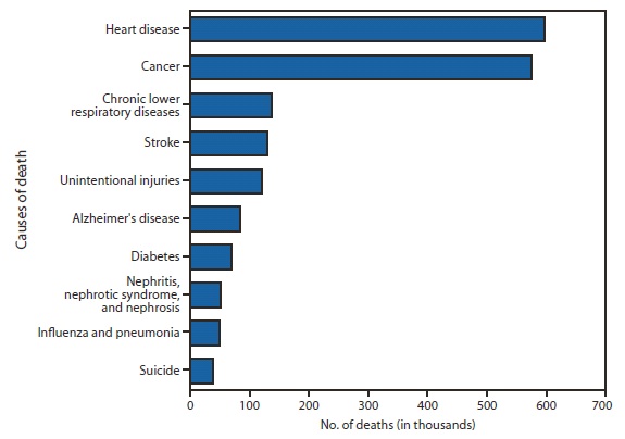 Leading Causes Of Death Chart